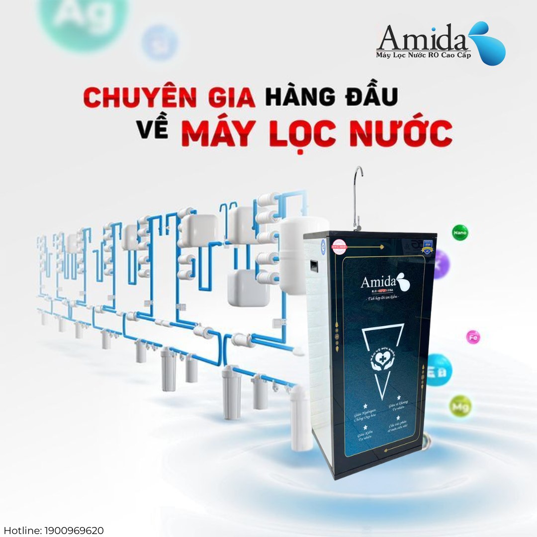 AMIDA - Chuyên gia hàng đầu về máy lọc nước